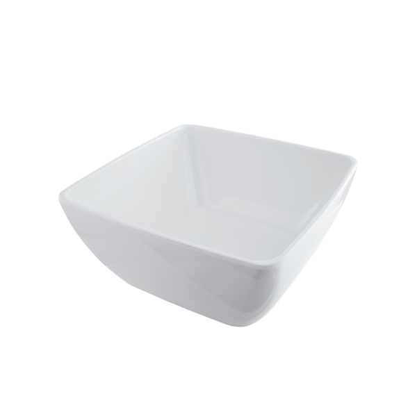 Square Bowl 24.5 cm White - Srvw