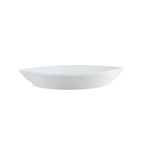 Leaf Salad Bowl 38 cm White - Srvw - Image 2