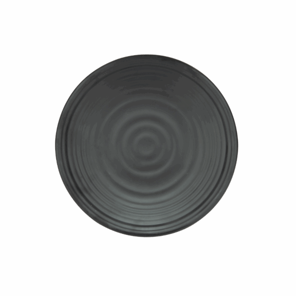Matt Finish Small Plate 9" Black (MF)