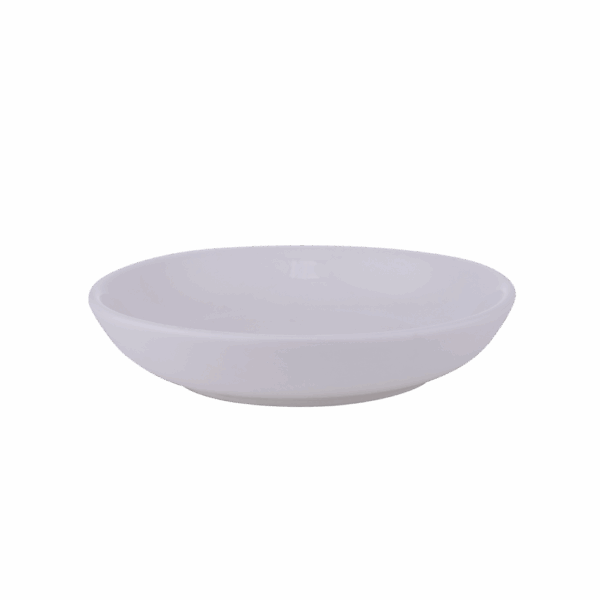 Deep Plate Round 9.5 x 2.3 cm Miniature White