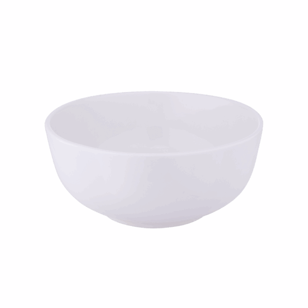 Round Eared Dish 17.5 x 14.5 cm Prime White