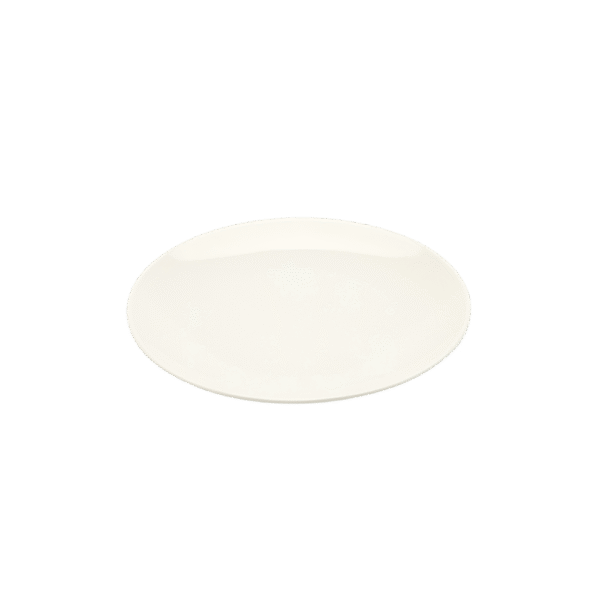 Round Rimless Plate 18 cm Vital Coupe White