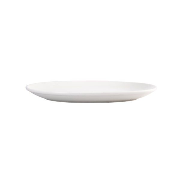 Oval Rimiless Plate 26 cm Vital Coupe White - Image 2