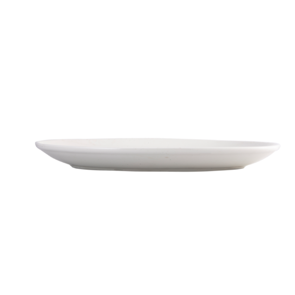 Oval Rimiless Plate 26 cm Vital Coupe White - Image 3