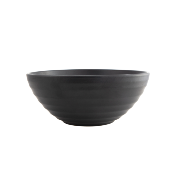 Bowl Matt Frost Black 16 cm