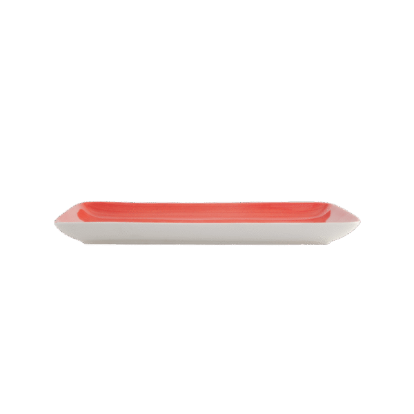 GN Rectangle Plate 36 x 16.5 cm GN Collection Twister Spice Red