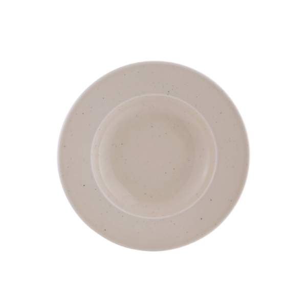 Deep Plate 23 cm Prime Speckle Cream