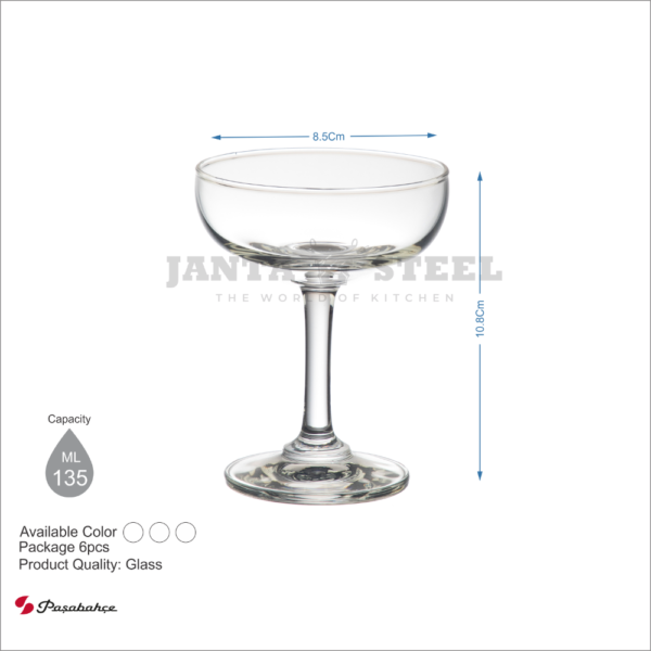 Classic Saucer Champagne 135 ml - Image 3